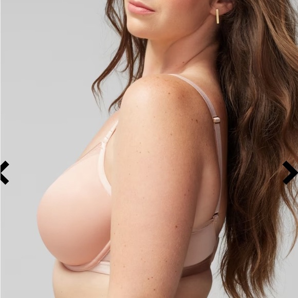NWT SOMA Chico’s Lift Unlined Perfect Coverage Support Bra tan nude Hush 36B - Picture 2 of 16